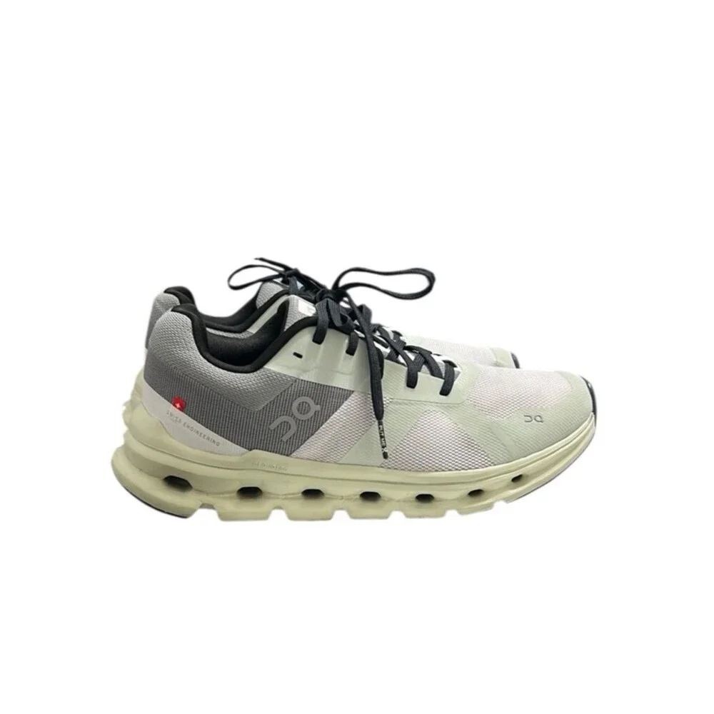 On Cloud Cloudrunner Frost/Aloe Sneakers Size 7.5